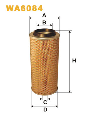 WIX 372832 WA6084 FILTER ZRAKA WA6084