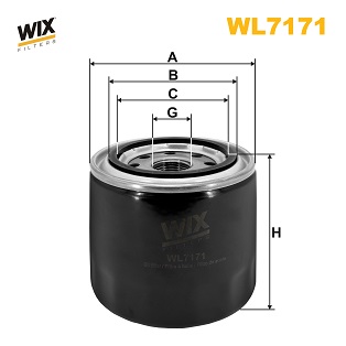 WIX 372458 WL7171 FILTER ULJA WL7171