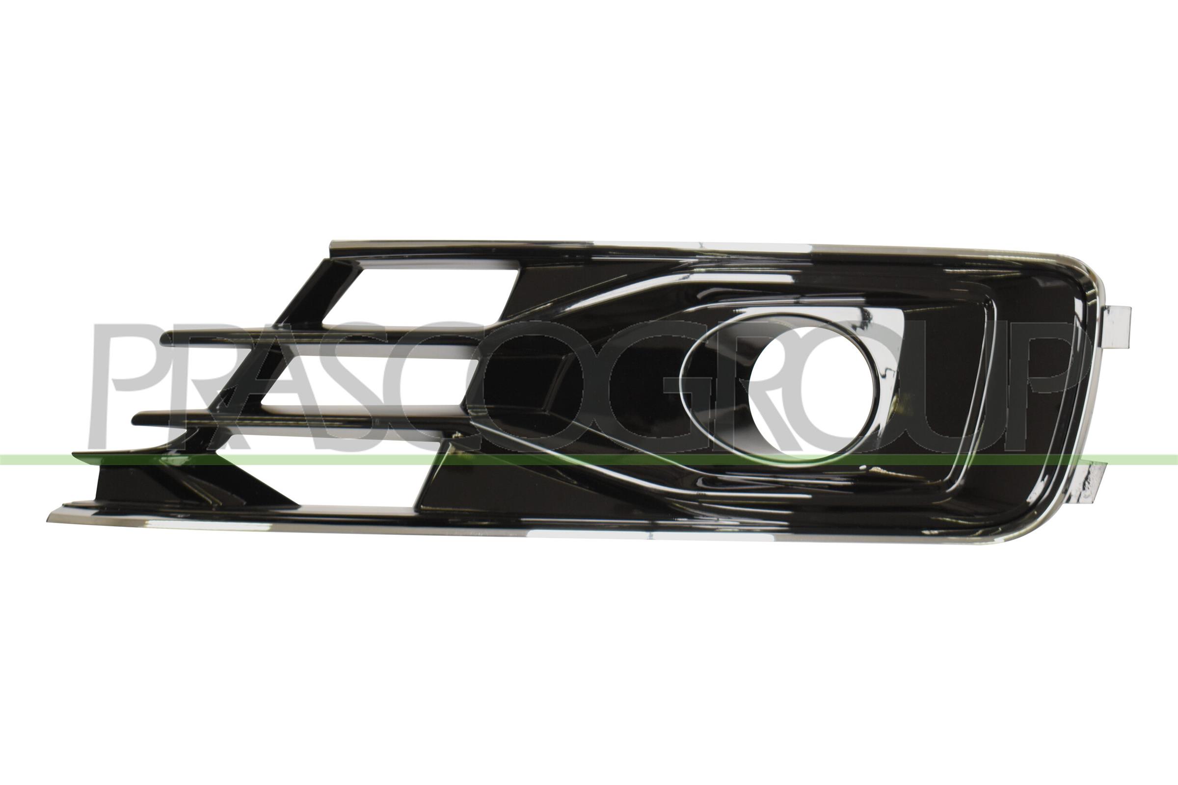 PRASCO AD0402144 AD0402144 BUMPER GRILLE LEFT-BLACK GLOSS-WITH FOG 