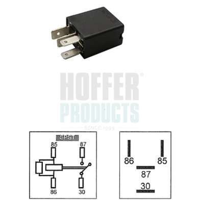 HOFFER 121980 7232001 RELEJ MICRO 7232001/7232006 20A 12V 4IZV