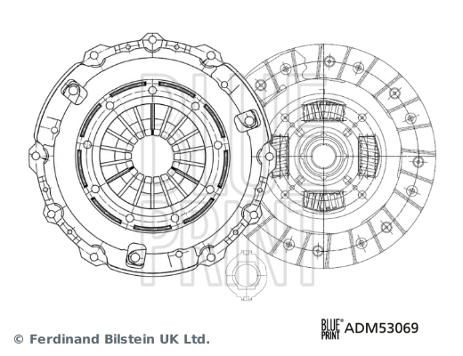 BLUE PRINT BLPADM53069 kuplungkészlet