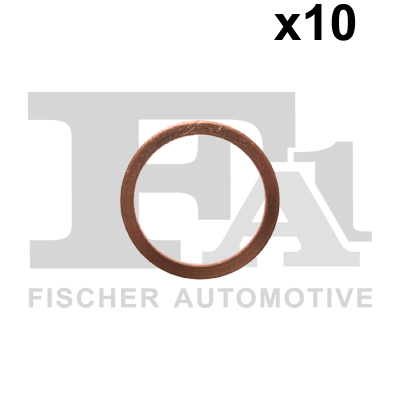 FA1 347.980.010 PODKŁADKA,USZCZELKA MIEDZIANA CU  14,00 X 18,00 X 1,50 (OPAKOWANIE 10 SZT.)