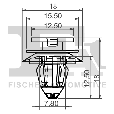 FA1 FIS10-40012.5 SPINKA KLIPS MOCUJACY 5-SZT