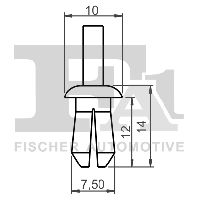 FIS 11-20004.5 NIT Z TWORZYWA SZTUCZNEGO