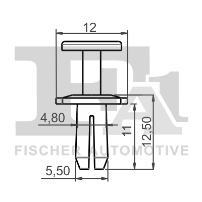 FA1 FIS11-20023.5 SPINKA NIT Z TWORZYWA SZTUCZNEGO 5-SZT