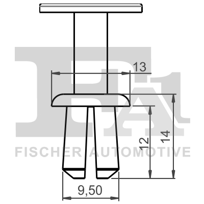 FA1 FIS11-20027.5 SPINKA NIT Z TWORZYWA SZTUCZNEGO 5-SZT