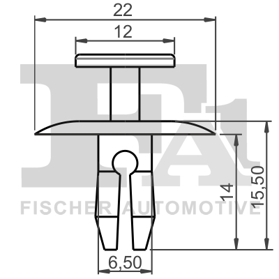 FA1 FIS21-20008.5 SPINKA NIT Z TWORZYWA SZTUCZNEGO 5-SZT