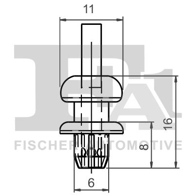 FIS 21-20013.5 NIT Z TWORZYWA SZTUCZNEGO