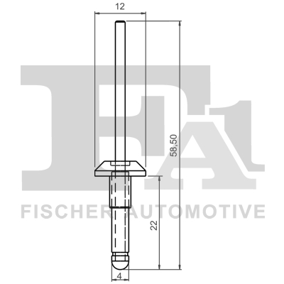 FA1 FIS55-20002.5 SPINKA NIT Z TWORZYWA SZTUCZNEGO 5-SZT