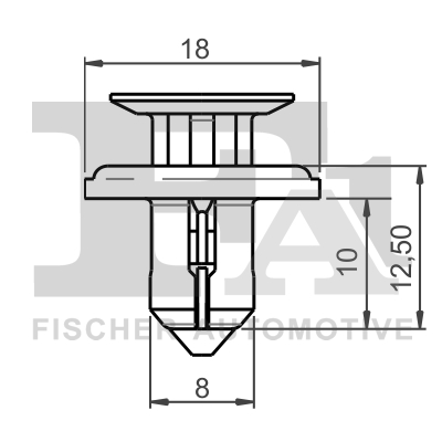 FA1 FIS75-30006.5 SPINKA KLIPS MOCUJACY 5-SZT