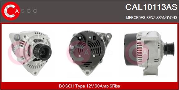 CASCO CSCCAL10113AS Generátor