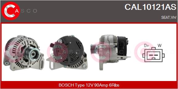 CASCO CSCCAL10121AS Generátor