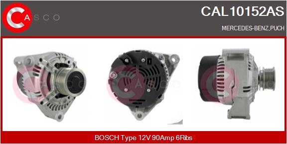 CASCO CSCCAL10152AS Generátor