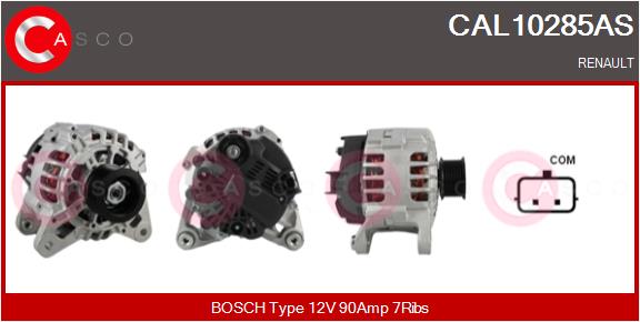 CASCO CSCCAL10285AS Generátor