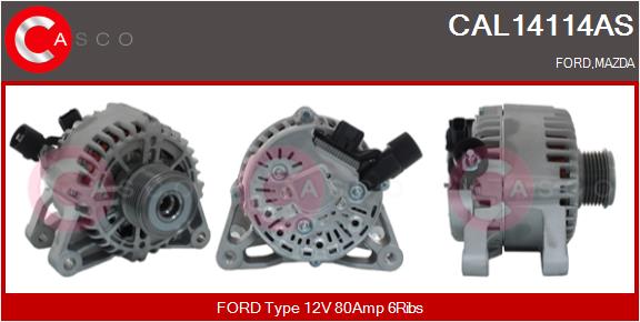 CASCO CSCCAL14114AS Generátor