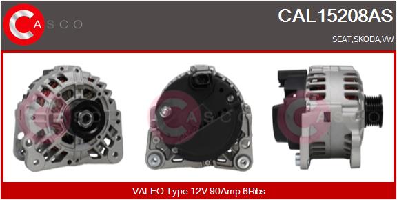 CASCO CSCCAL15208AS Generátor