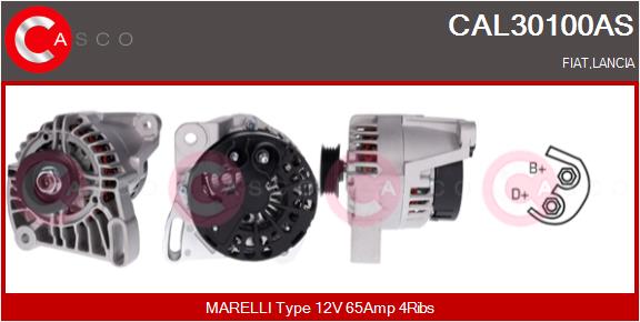 CASCO CSCCAL30100AS Generátor