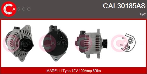 CASCO CSCCAL30185AS Generátor