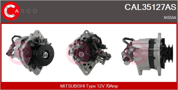 CASCO CSCCAL35127AS Generátor