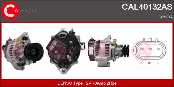CASCO CSCCAL40132AS Generátor