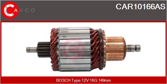 CASCO CSCCAR10166AS Állórész, önindító