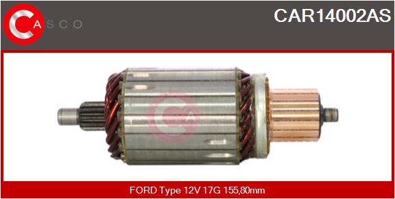 CASCO CSCCAR14002AS Állórész, önindító