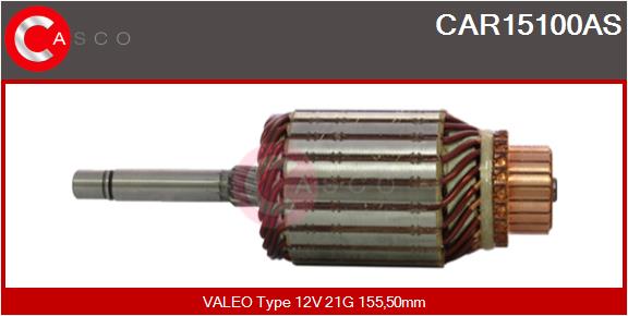 CASCO CSCCAR15100AS Állórész, önindító