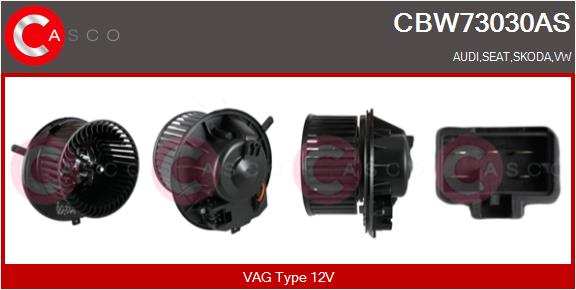 CASCO CSCCBW73030AS DMUCHAWA NAGRZEWNICY