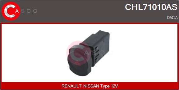 CASCO CSCCHL71010AS Vészvillogó kapcsoló, elakadás jelző