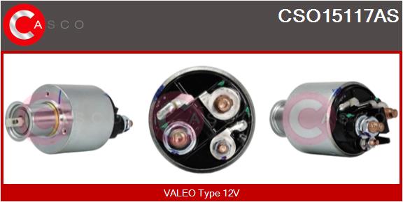 CASCO CSCCSO15117AS Önindító mágneskapcsoló