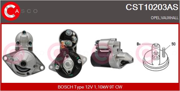 CASCO CSCCST10203AS ROZRUSZNIK 12V 1.1KW BOSCH