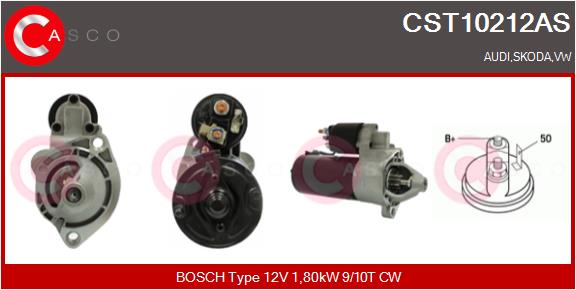 CASCO CSCCST10212AS ROZRUSZNIK 12V 1.8KW BOSCH