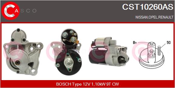 CASCO CSCCST10260AS Önindító