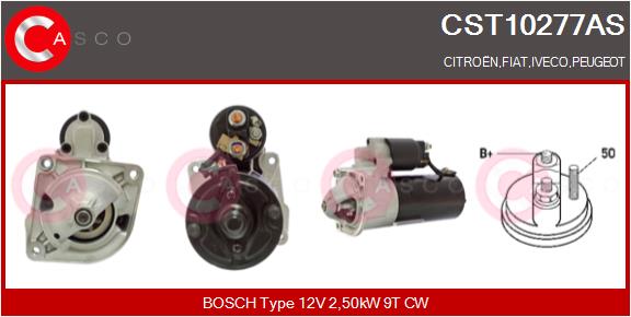 CASCO CSCCST10277AS ROZRUSZNIK 12V 2.5KW BOSCH