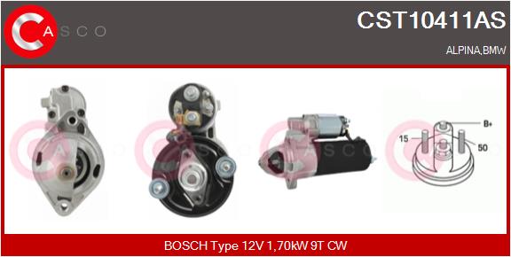 CASCO CSCCST10411AS Önindító