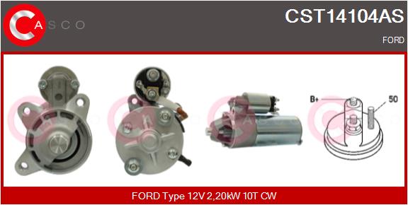CASCO CSCCST14104AS Önindító