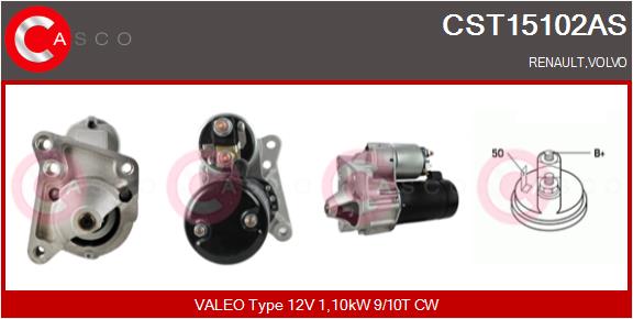 CASCO CSCCST15102AS Önindító