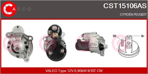 CASCO CSCCST15106AS Önindító