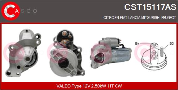 CASCO CSCCST15117AS Önindító