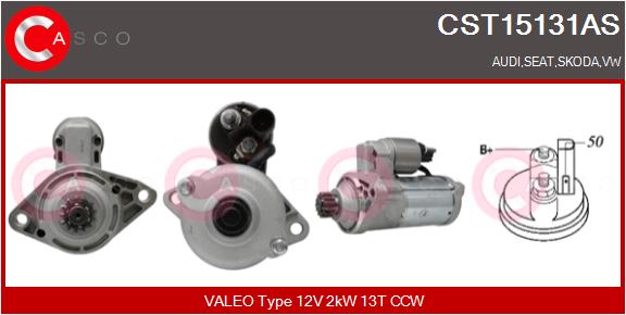 CASCO CSCCST15131AS Önindító