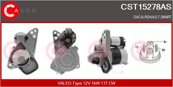 CASCO CSCCST15278AS Önindító