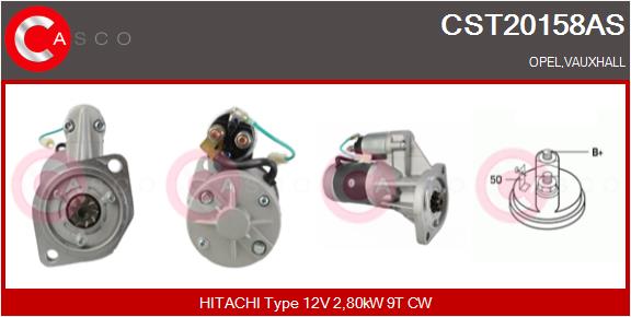 CASCO CSCCST20158AS Önindító