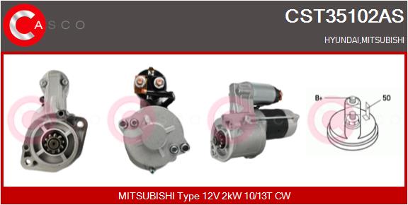 CASCO CSCCST35102AS Önindító