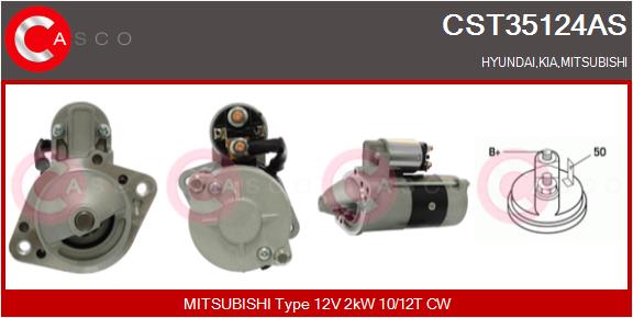 CASCO CSCCST35124AS Önindító