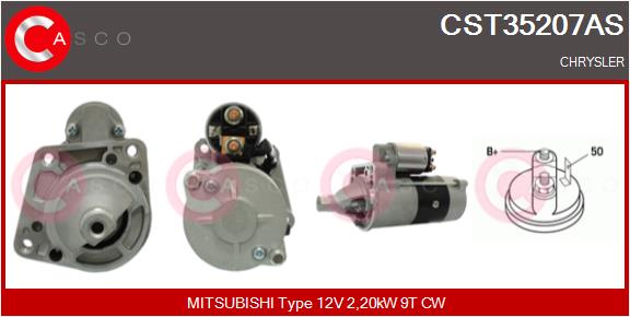 CASCO CSCCST35207AS Önindító