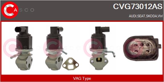 CASCO CSCCVG73012AS AGR szelep, EGR szelep