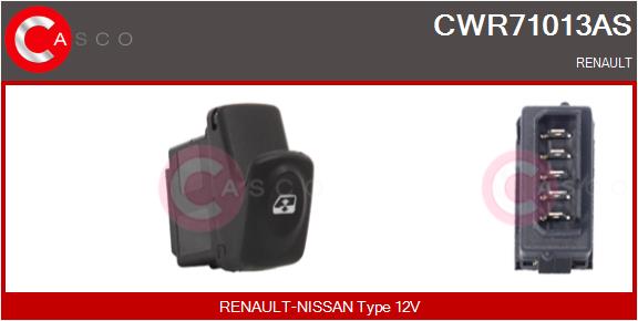 CASCO CSCCWR71013AS Ablakemelő kapcsoló