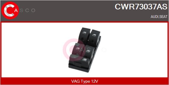 CASCO CSCCWR73037AS Ablakemelő kapcsoló