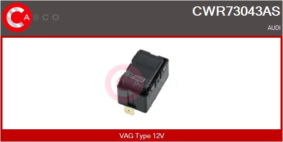 CASCO CSCCWR73043AS Ablakemelő kapcsoló