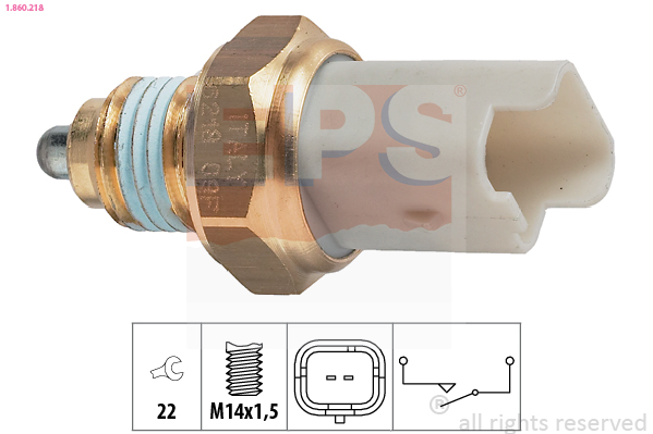 EPS 1-860-218 Tolatólámpa kapcsoló, érzékelő, gomba ház